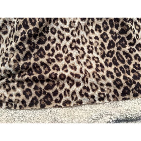Zara leopard print tiered midi dress size M - Picture 7 of 9